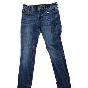 Women's Lucky brand size 00 dark wash Sweet Straight Leg Jeans stylish trendy